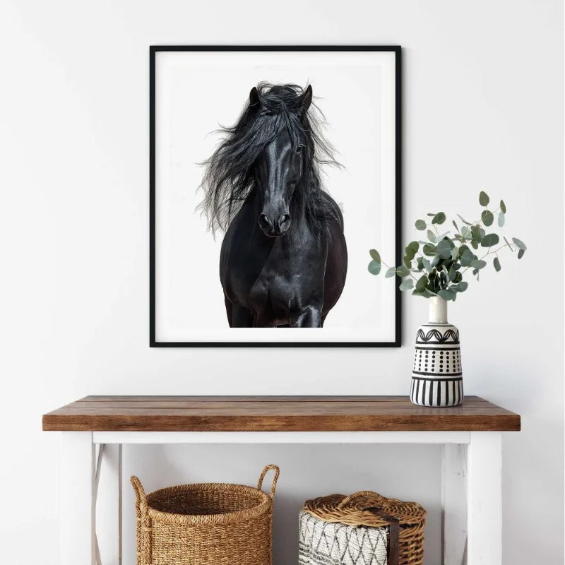 Imagen artística de pared de animales para decoración del hogar y habitación de granja
