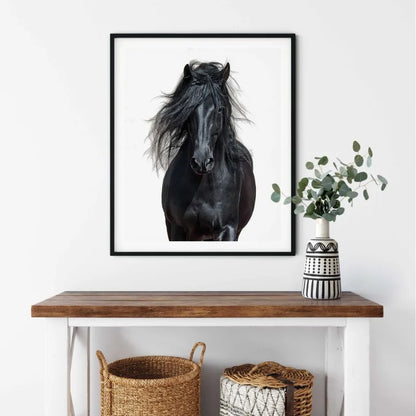 Imagen artística de pared de animales para decoración del hogar y habitación de granja