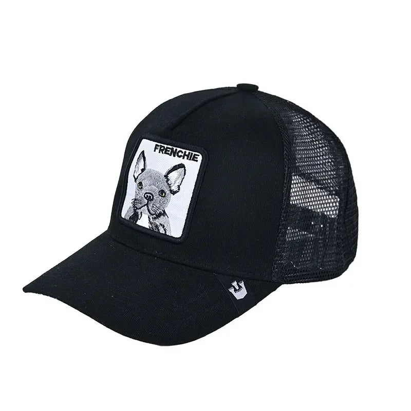 Gorra de béisbol bordada unisex, gorra de tiburón, gorra de animal, gorra de león, gorra de tigre, gorra de gallo, gorras de granja, gorras casuales, gorra de protección solar