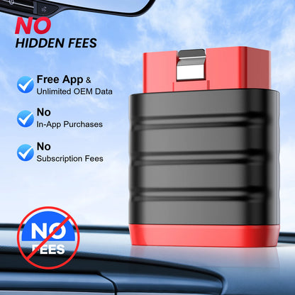 THINKCAR THINKDIAG Mini OBD2 Escáner Bluetooth para todos los autos Diagnóstico completo del sistema Herramienta de diagnóstico automático gratuita de por vida Lectura/borrado de errores