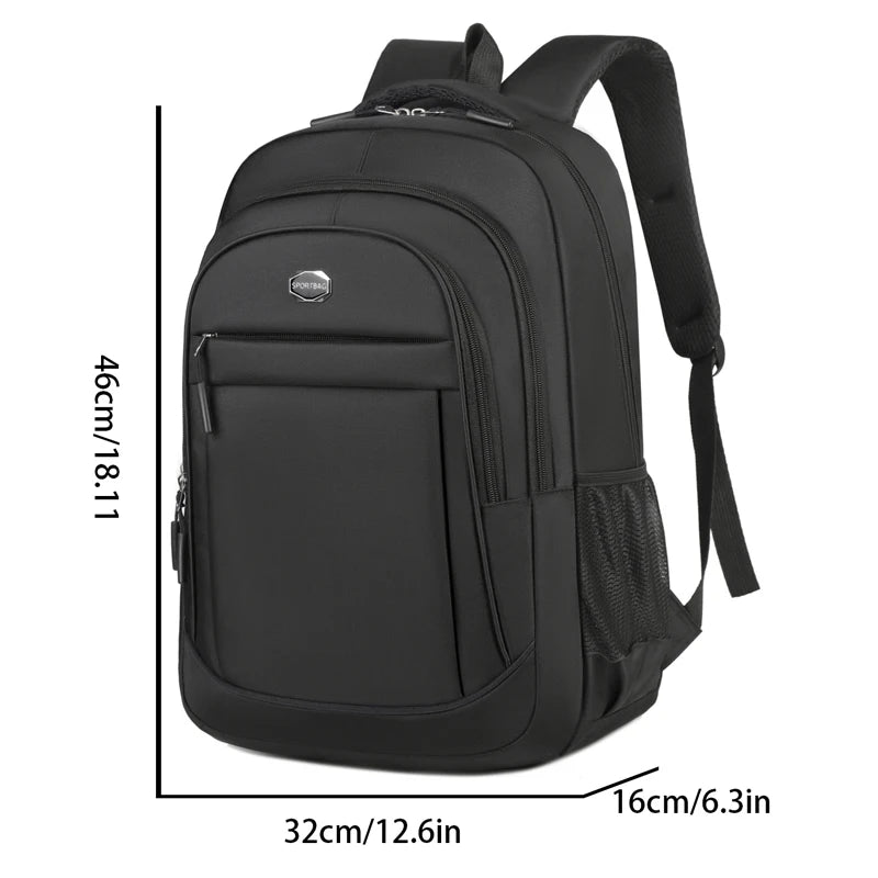 Mochila para hombres y mujeres, mochila de gran capacidad para viajes, oficina, escuela y desplazamientos
