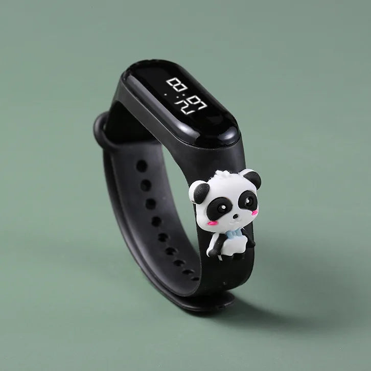Relojes de moda para niños y niñas, pulsera electrónica deportiva con pantalla LED táctil, reloj de Spiderman para niños y mujeres, reloj resistente al agua