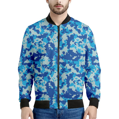 Chaqueta con patrón de camuflaje de mosaico para hombre, sudaderas casuales de manga larga con estampado , Chaquetas deportivas con cremallera, abrigo, Tops de calle