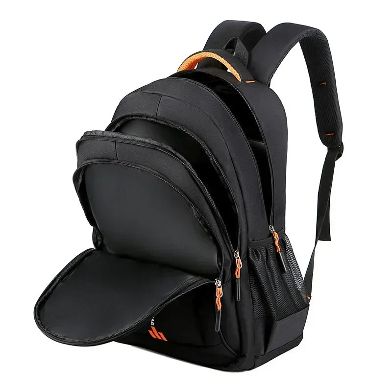 Mochila para hombre, bolso Oxford para ordenador de negocios, mochila impermeable