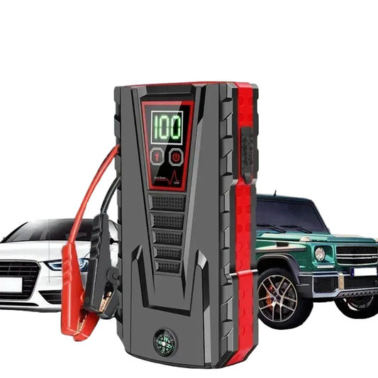 Arrancador de batería de coche portátil, dispositivo de arranque de emergencia de 99800mAh, 2500A, 12V