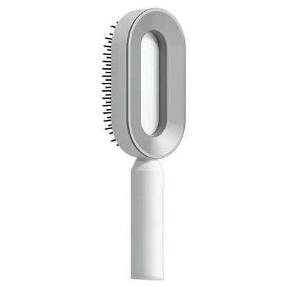 Peine de masaje, cepillo de pelo autolimpiante para mujer, peine de pelo rápido de una tecla, cojín de aire 3D, herramientas de estilismo para el cabello, peine con bolsa de aire