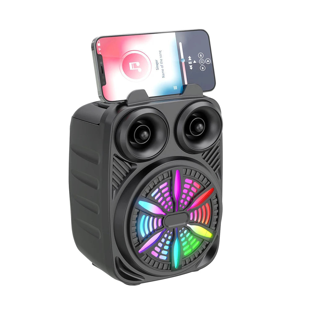 Altavoz Bluetooth de 500 mAh, caja de sonido, altavoces Bluetooth de alta potencia.