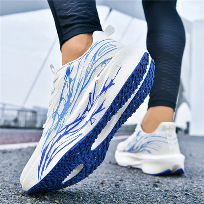 Zapatillas deportivas para hombres y mujeres con placa de carbono antideslizantes