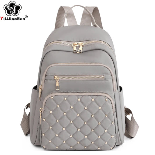 Fashion women backpack high quality nylon backpacks large travel backpack for women big school bags for teenage girls shoulder bag