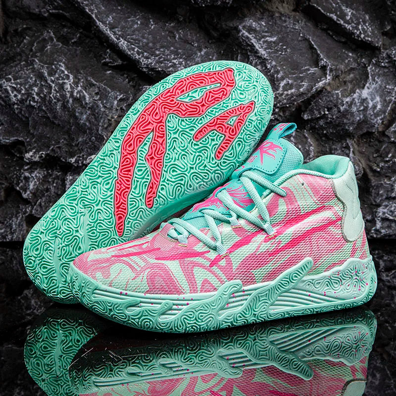 New men's basketball shoes, breathable and comfortable sports shoes, training basketball shoes, women's shoes