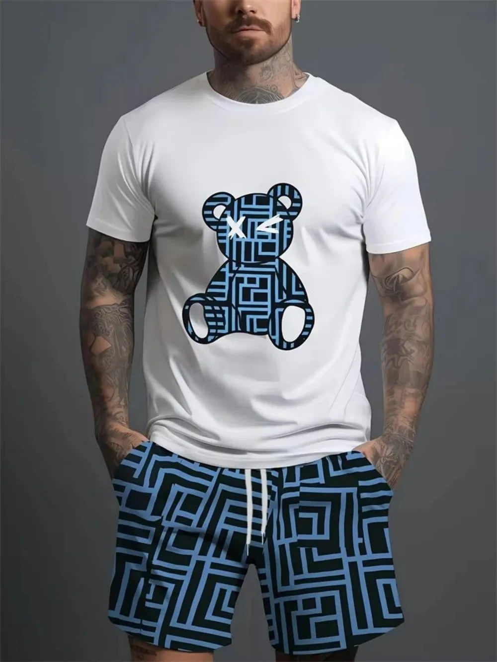 Nuevo conjunto informal de uso diario para hombre