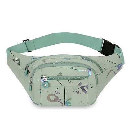 Riñonera de tela impermeable para mujer, bolso cruzado de diseñador, a la moda, tipo banana