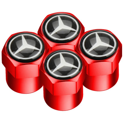 4 fundas para emblema de coche para Mercedes Benz Clase A, C200L, GLC, GLK, CLA y GLA.