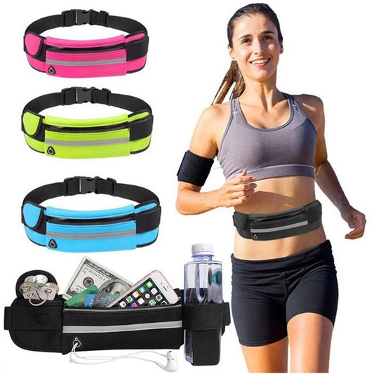 Riñonera deportiva para correr, para mujer, para hombre, para teléfono móvil, para gimnasio, correr, trotar, ciclismo