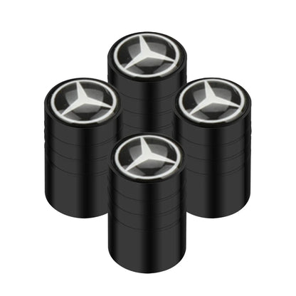 4 fundas para emblema de coche para Mercedes Benz Clase A, C200L, GLC, GLK, CLA y GLA.