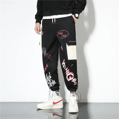 Pantalones cargo de moda para hombre, estilo japonés, para jóvenes, versátiles, con múltiples bolsillos, holgados, casuales, para hombre