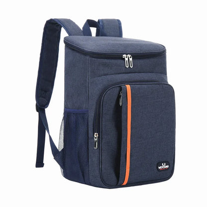 Bolsa térmica portátil para almuerzo de 18 l, duradera, impermeable, con aislamiento de hielo, ideal para acampar, mochilas nevera.