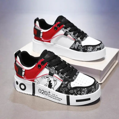 Zapatos deportivos bajos para hombre, zapatos informales de fondo grueso para primavera y otoño
