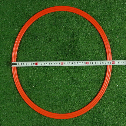 Anneaux d'entraînement d'agilité, football portable, anneaux d'entraînement de vitesse et d'agilité, équipement d'entraînement de football sportif 