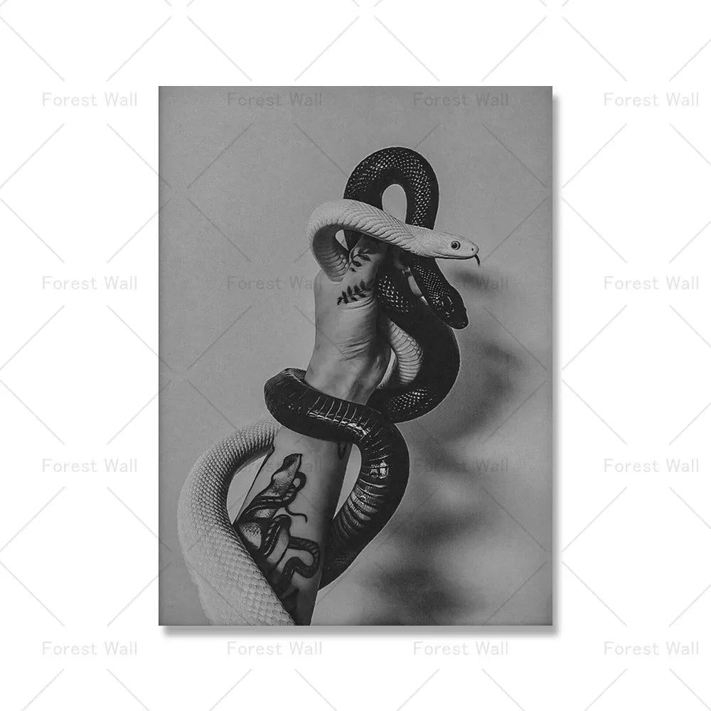póster moderno de moda de lujo, leopardo, Tigre, perro, imagen artística nórdica, decoración del hogar