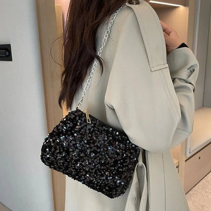 Bolso de mano elegante, bolso de mano de noche para mujer