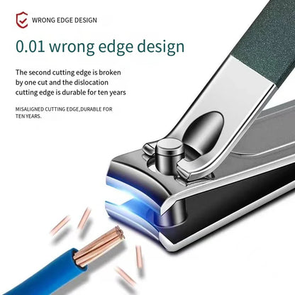 Ensemble de ciseaux à ongles haut de gamme pour la maison, coupe-ongles spéciaux pour hommes et femmes, outils de beauté de manucure, 6 pièces, portable pour la maison
