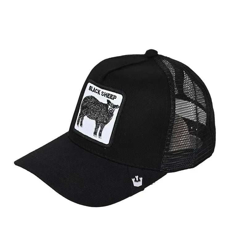 Gorra de béisbol bordada unisex, gorra de tiburón, gorra de animal, gorra de león, gorra de tigre, gorra de gallo, gorras de granja, gorras casuales, gorra de protección solar