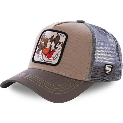 Gorra de béisbol de dibujos animados de moda