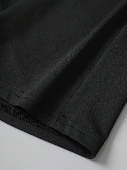 conjunto de 2 piezas a la moda para mujer, pantalones cortos geniales de verano
