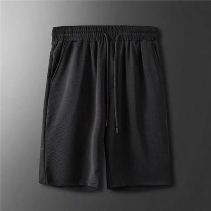 Pantalones informales de cuerpo cruzado con estampado de bloques de Color a la moda  para hombre, pierna recta, ligera ,versátil y ancha