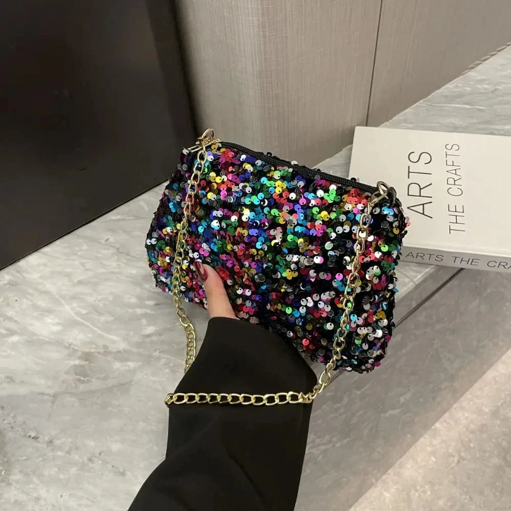 Bolso de mano elegante, bolso de mano de noche para mujer