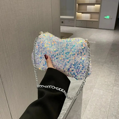 Bolso de mano elegante, bolso de mano de noche para mujer