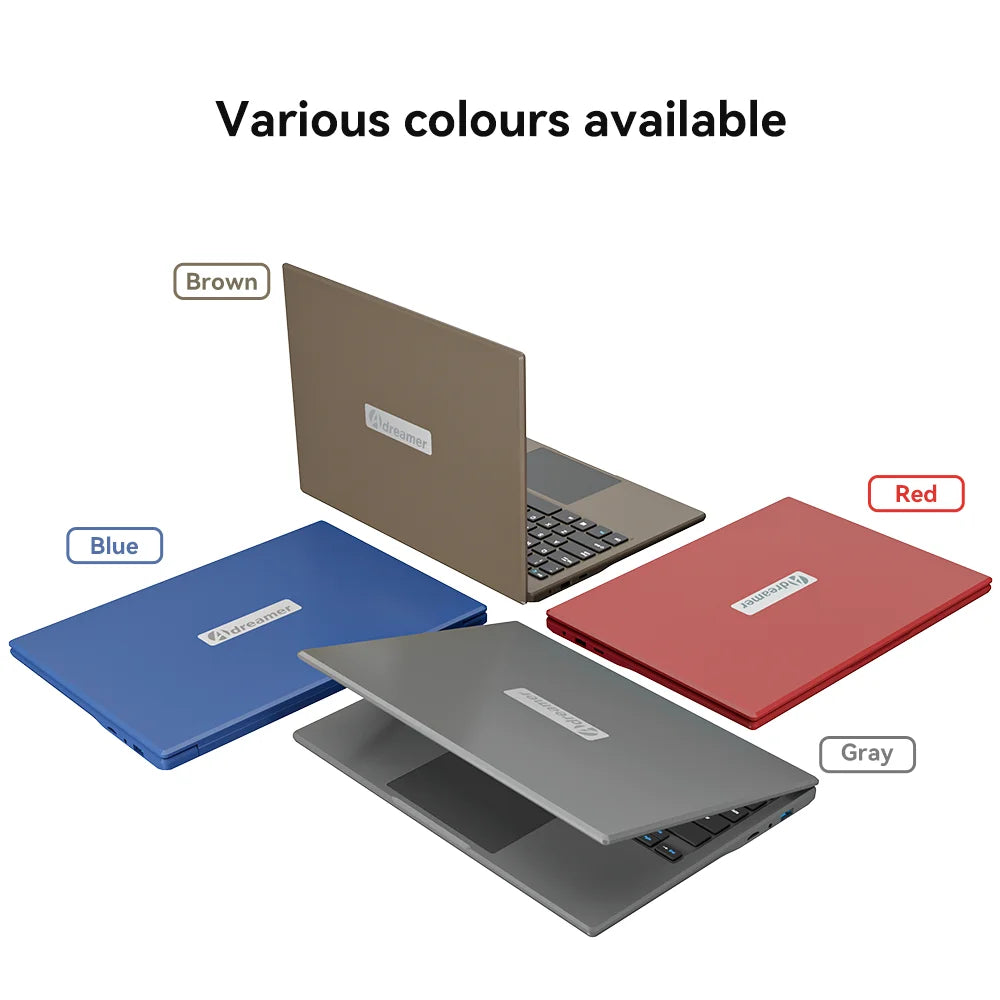 Adreamer Laptop portátiles de 13,3 pulgadas a bajo precio con CPU Intel 2,5 K FHD IPS 8GB 1T SSD 2,5 K FHD pantalla portátil