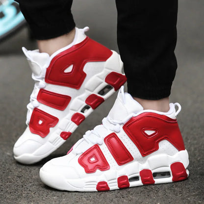 New men's and women's basketball shoes, air cushion sports shoes 