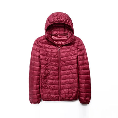 abrigo ligero con capucha acolchado de algodón para hombres chaqueta de algodón