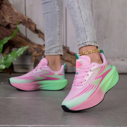 Zapatillas deportivas para correr informales para maratón transpirables ligeras cómodas atléticas y antideslizantes