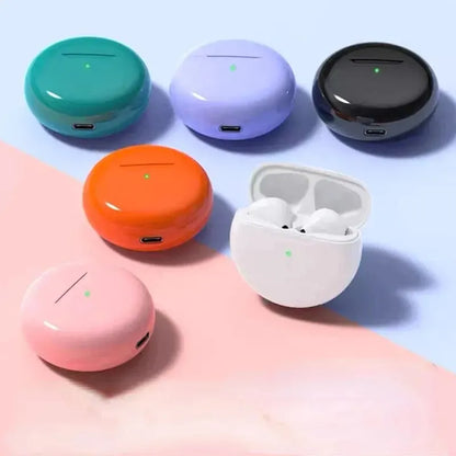 Auriculares inalámbricos Air Pro 6 TWS originales con Bluetooth 5.3, miniauriculares con micrófono y estuche de carga para Xiaomi y iPhone.