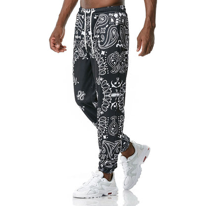 Pantalones de yoga holgados y elásticos informales para hombre, pantalones de chándal transpirables con cintura elástica, pantalones deportivos para correr, nuevos