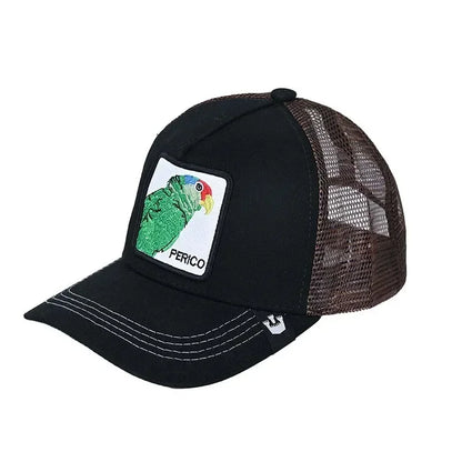 Gorra de béisbol bordada unisex, gorra de tiburón, gorra de animal, gorra de león, gorra de tigre, gorra de gallo, gorras de granja, gorras casuales, gorra de protección solar