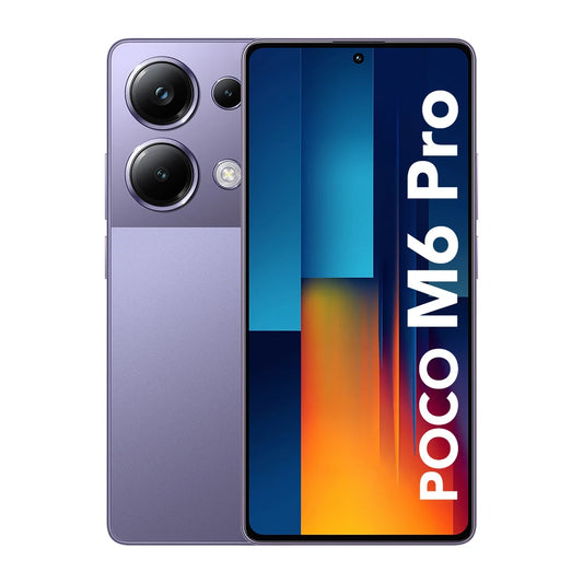 Teléfono móvil Xiaomi POCO M6 Pro 4G con 8 GB/256 GB, 12 GB/512 GB, NFC, cargador UE, versión global