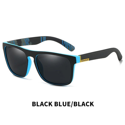 Gafas de sol polarizadas cuadradas vintage de moda para hombre y mujer, para conducir y pescar, de marca de lujo, de diseñador, con protección UV400.