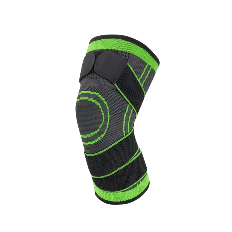 Rodilleras de compresión para hacer ejercicio, rodilleras deportivas de nailon, cálidas, para correr, montañismo y baloncesto