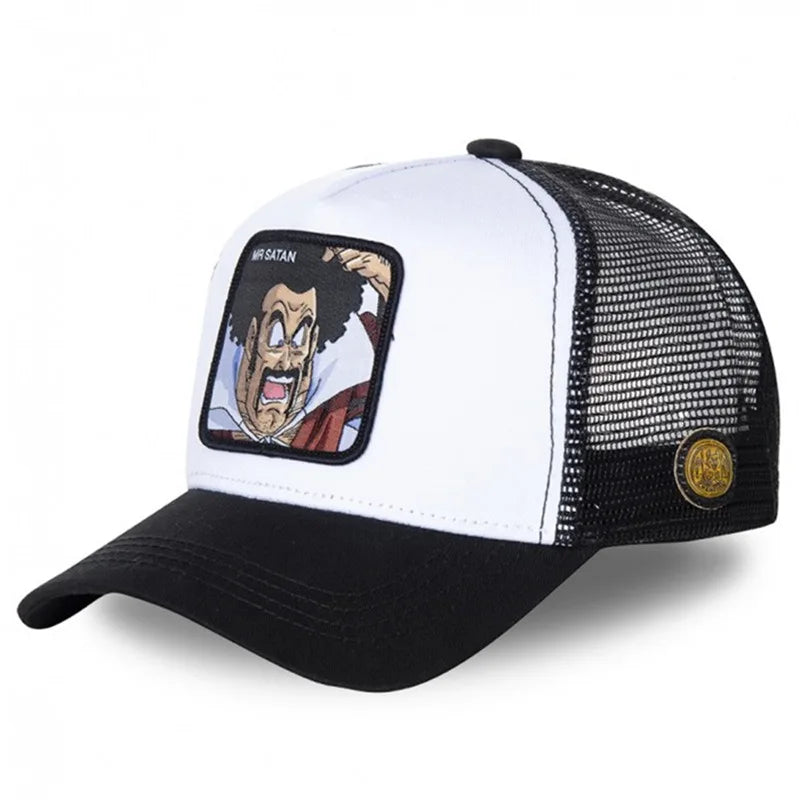 Gorra bordada de para hombre, visera de sol, gorra de malla ajustable unisex