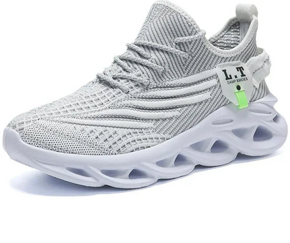 Zapatillas deportivas para correr para hombre y mujer informales, de malla transpirable para exteriores, ligeras