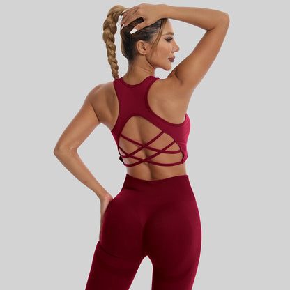 Conjuntos de yoga, ropa deportiva, entrenamiento, sujetador deportivo, ropa de gimnasio