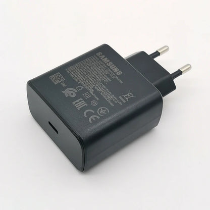 Cargador Samsung de 45 W, adaptador de carga superrápida de 1,8 M, tipo C, para Galaxy S24, S23, S22, S21, S20, Note 20, Ultra 10, Z Flip Fold 6, 5, 4, 3 y 2