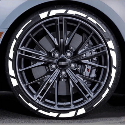 16 pegatinas para neumáticos de coche, universales, 3D, permanentes, de PVC, para decoración de neumáticos, personalizadas.