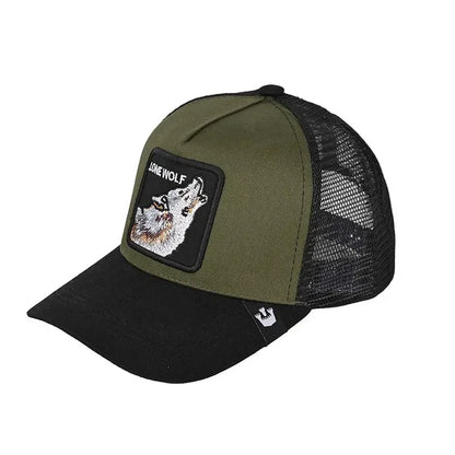 Gorra de béisbol bordada unisex, gorra de tiburón, gorra de animal, gorra de león, gorra de tigre, gorra de gallo, gorras de granja, gorras casuales, gorra de protección solar