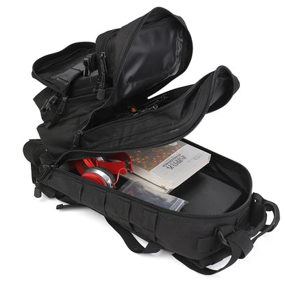 Mochila táctica de 35 litros, mochila de asalto Molle para hombres y mujeres, mochilas para viajes, camping, caza y senderismo