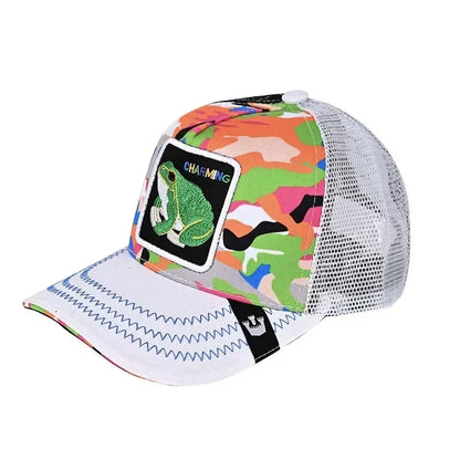 Gorra de béisbol bordada unisex, gorra de tiburón, gorra de animal, gorra de león, gorra de tigre, gorra de gallo, gorras de granja, gorras casuales, gorra de protección solar